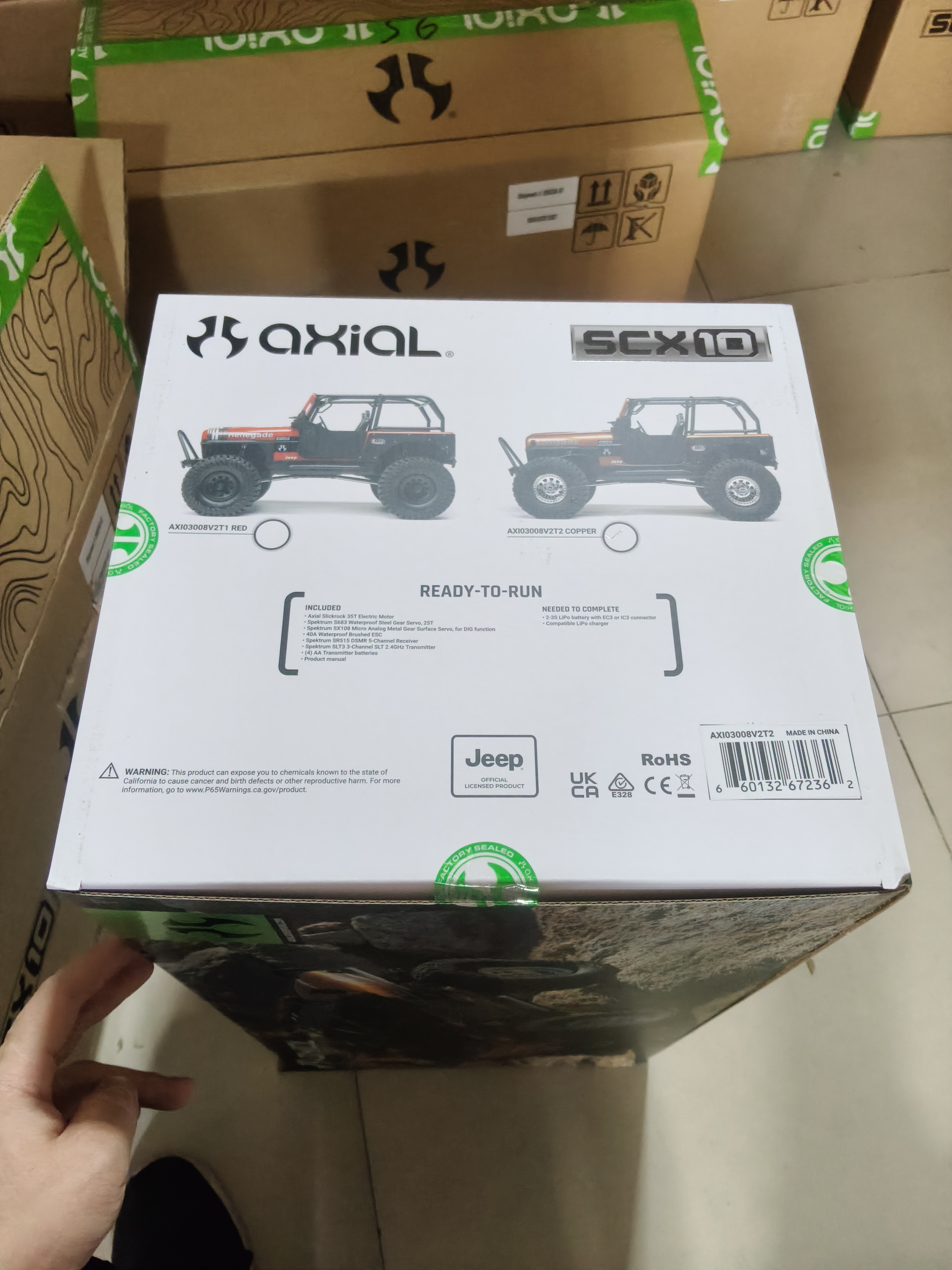 AXIAL SCX10 III CJ-7 がついに待望の復活を遂げました！ 入荷について